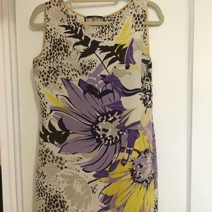 Printed sheath dress